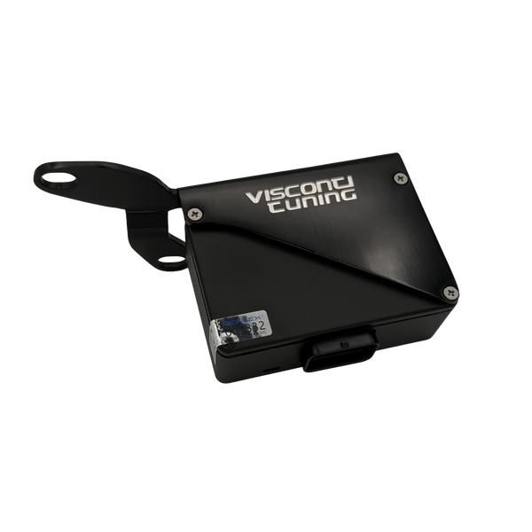 ReFlex controller mounted in Visconti bracket on Toyota A90 Supra