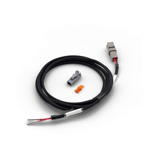 BMW B58 S58 ReFlex fuel pump extension harness with 2 pin DTM connectors