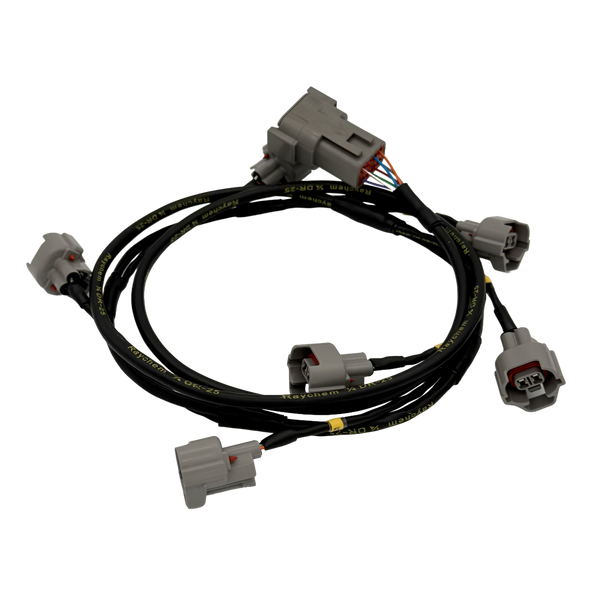 ReFlex injector harness with Denso injector connectors for BMW B58 S58 port injection