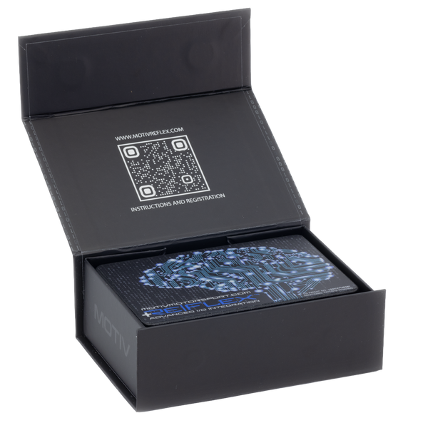 MOTIV ReFlex+ control unit in packaging box