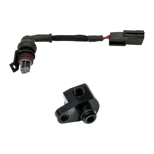 R35 GTR 5 BAR MAP sensor conversion kit billet adapter and plug and play harness
