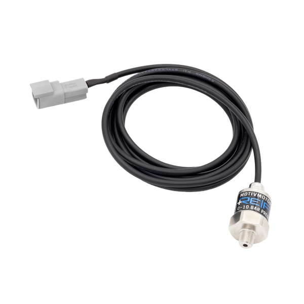 ReFlex 0-10 bar pressure sensor with 2-pin DTM connector wiring harness