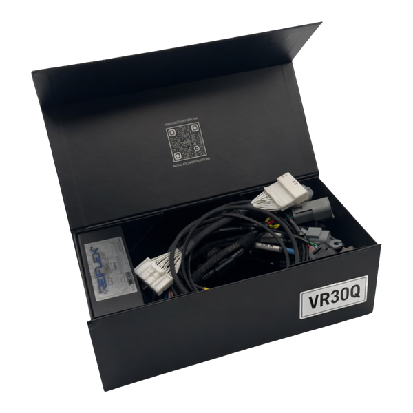ReFlex advanced I O integration kit for VR30 Infiniti Q50 and Q60 complete harness kit in product box