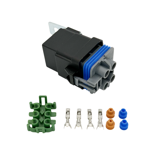 Visconti 30A waterproof relay kit assembled relay and connector