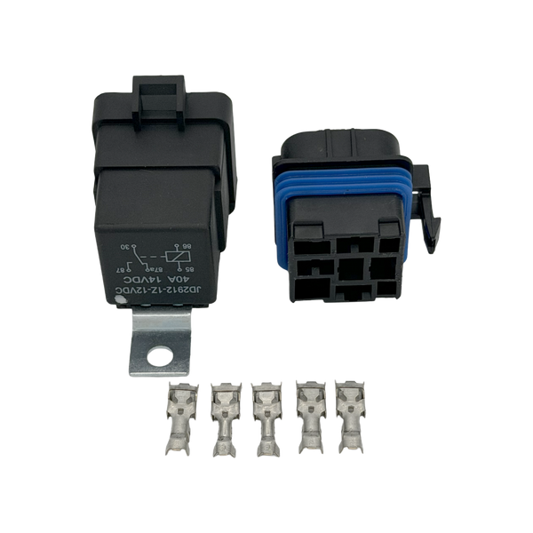 Visconti 40A waterproof relay kit with mounting bracket relay connector and terminals