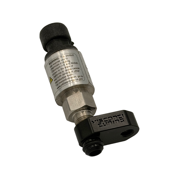 Billet 5BAR sensor adapter with 5 BAR MAP sensor installed