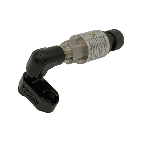 S58 billet adapter with 90 degree fitting and 5 BAR sensor