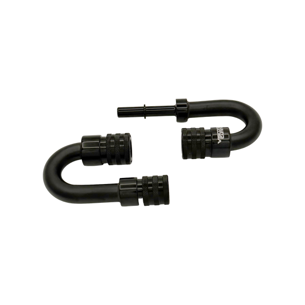 Visconti Tuning Ethanol 180 fuel fittings pair with quick disconnect ends
