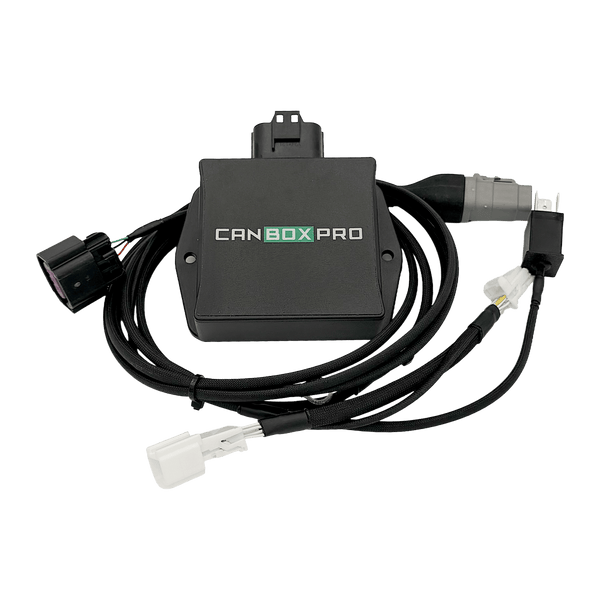 Visconti CANBOXPRO flex fuel controller with plug and play wiring harness for Nissan R35 GTR