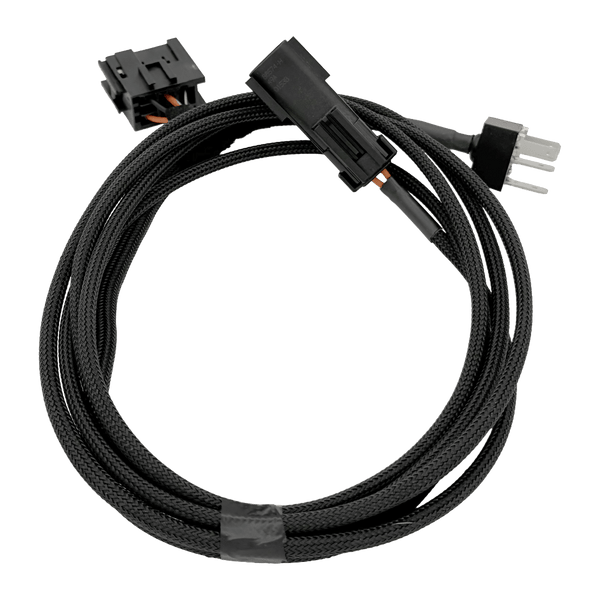 Visconti R35 GTR fuel pump hardwire kit braided pump extension harness