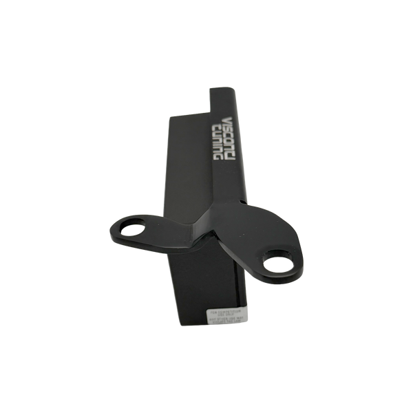 back side view of Visconti ReFlex mounting bracket for Toyota A90 Supra