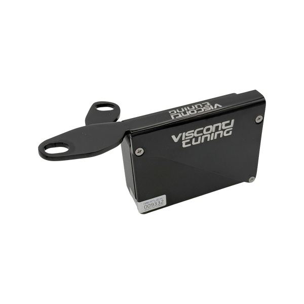 ReFlex controller in Visconti mounting bracket for Toyota A90 Supra front view