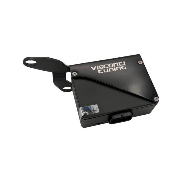 ReFlex controller mounted in Visconti ReFlex bracket for Toyota A90 Supra