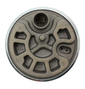 Walbro F90000285 525LPH Hellcat fuel pump inlet showing filter pickup