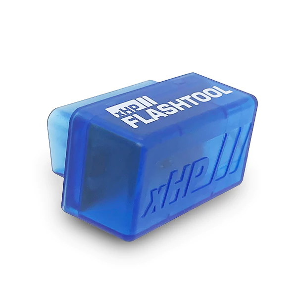 xHP Flashtool WiFi OBD adapter for BMW transmission flashing close up